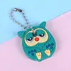 Cubiertas Protectoras para Llaves Mezcladas Aleatoriamente, Divertidas Cubiertas Protectoras de Animales de Dibujos Animados de Goma Suave de PVC para Llaves, Pequeños Regalos