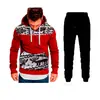 Nuevo otoño comercio exterior moda para hombre Navidad cervatillo con capucha manga larga ajuste entallado traje de suéter