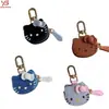 Colgante de Dibujos Animados Estilo Japonés Kt Colgante de Mochila Creativo de Cuero PU Llavero Decoración Regalo Creativo Personalizado