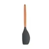 Utensílios de Cozinha com Cabo de Madeira de Silicone Conjunto de 11 Peças Frigideira Antiaderente Pá Colher Conjunto de Ferramentas Pá Colher Escumadeira Conjunto de Utensílios de Silicone para Cozinha