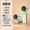 Ventilador de mão portátil de alta velocidade transfronteiriço, recarregável por USB, bateria de longa duração, uso ao ar livre, 120 níveis de velocidade, display digital, portátil, pequeno ventilador de mão