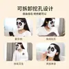 Mascarilla de Vapor Panda Mascarilla Compañera Compresa Caliente Calentamiento Promueve Doble Absorción de la Mascarilla Alivia la Fatiga Mascarilla Facial Caliente Femenina