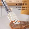 Alto Valor Estético Doméstico Aço Inoxidável Silicone Prendedor de Alimentos Prendedor de Bife Resistente a Altas Temperaturas Churrasco Prendedor de Churrasco Anti-queimadura Antiderrapante