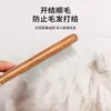 Peine para Gatos, Peine Especial de Madera Maciza para el Aseo de Gatos, Artefacto para Abrir Nudos y Eliminar Pelo Suelto de Gatos Ragdoll, Peine de Aguja, Peine para Mascotas