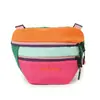 Bolso Cruzado de Moda para Exteriores para Mujer, Ligero Deportivo Color Dopamina Multicapa, Bolso Cruzado de Hombro Único para Teléfono