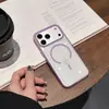 Adecuado para iPhone 17 Pro Max Transparente Dos en Uno Funda para Teléfono Móvil N52 Fuerte Succión Magnética Apple 16 Todo Incluido 15 Venta al por Mayor