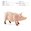 Mesa de arena de escritorio para niños Granja modelo de animales pequeños vaca oveja conejo perro pollo pato ganso estático sólido adornos