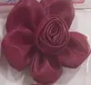 9cm Elegante Exquisito Cuero Sintético PU Cuero Combinación de Flores Bolso de Flor Accesorios Flor para Zapato Decorativa Flor diy Accesorios de Joyería para el Cabello Venta al por Mayor