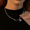 Pulsera Geométrica de Clip con Microincrustaciones de Zirconia, Diseño de Nicho Transfronterizo, para Mujer, Simple y Elegante, Joyería de Alta Gama y Personalizada
