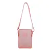Bolso de Hombro, Bolso Cuadrado Pequeño de Moda, Bolso de Mano Transparente, Bolso Cruzado, Bolso para Teléfono Móvil de Mujer, Bolso Cruzado de Mujer