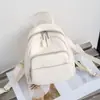 Mochila de Mujer Piel Genuina 2025 Nueva Moda Capa Superior Piel de Vaca Bolso Gran Capacidad Mochila de Viaje Simple Moderna