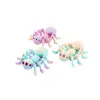 Ornamento de Aranha Multi-Olhos Transfronteiriço Impresso em 3D, Decoração de Mesa Animal Realista com Articulações Integradas Móveis, Atacado