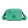 Bolsa Transversal com Alça Larga Feminina Bolsa de Tecido Lavado 2025 Novo Estilo Transfronteiriço Bolsa Feminina Casual Transfronteiriça Bolsa de Ombro para Mãe
