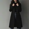 Nueva Ropa de Abrigo para Mujer Otoño 2026: Dropshipping Transfronterizo Europeo y Americano, Elegante Gabardina Larga con Solapa para Viajar