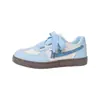 Zapatos Casuales Versátiles Cómodos con Bloques de Color Super Elegantes Estilo Coreano Tenis de Moda Sencilla Tenis de Entrenamiento Alemanes de Moda Tenis para Mujer