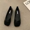 Zapatos planos para mujer, mocasines de slip-on poco profundos, nuevo estilo primavera y otoño 2025, zapatos Mary Jane de slip-on en estilo vintage