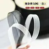 0,3-1,2cm Preto e Branco Vestido de Casamento Espinha de Peixe Fina Suave Elástico Malha Cinta Saia Suporte Trama Rabo de Cavalo Espinha de Peixe Malha Acessórios de Vestuário