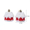 Adornos navideños de plástico, medias navideñas, muletas, colgantes, pequeños adornos para árboles de Navidad.