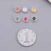 Al por mayor S925 plata de ley color gota pegamento cara sonriente cuentas lindas coreanas ins pegamento crema accesorios para pulsera DIY