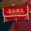 Nuevos Sobres Rojos Bordados Estilo Chino con Borlas para Año Nuevo y Bodas, Sobres Rojos de Brocado Creativos al por Mayor