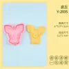 Moldes para Galletas Serie Eevee Dibujo Animado 3D Fuego Eevee Hada Eevee Realista Pikachu Galletas Impresas DIY
