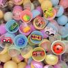 Gashapon Semicor Colorido 75mm Surpresa Mista Transparente 75 Bolas de Gashapon Ovo Surpresa Criativo Infantil Gashapon Presente Recompensa