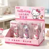 Lámpara de Mesa Pequeña Plegable Auténtica de Hello Kitty, Adorno, 12 Cajas de Exhibición, Luz Nocturna Mini de Escritorio Sanrio de Luz Cálida