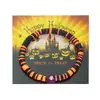 Set de Pulseras de Arcilla Suave Multicapa Halloween Transfronterizo Europeo y Americano, Joyería de Mano Creativa Multicapa Elástica con Cuentas Estilo Bohemio