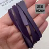 Veludo Coreano Couro de Veado Composto Feito à Mão Cordão de Couro Único Liso 4mm Cordão de Imitação Acessórios para Brincos