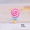 Cartoon Food Play Donut Gato Garra Fries Resina Acessórios diy Phone Case Patch 3D Water Cup Hair Acessórios Material