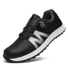 Nuevos Zapatos de Golf Modelo de Comercio Exterior con Hebilla Giratoria, Superficie de Cuero Transfronteriza, Zapatos Deportivos con Amortiguación Cómoda, Zapatos Casuales para Hombre para Exteriores