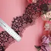 Encaje 810# ancho 8cm explosión falda de encaje para mujer ropa encaje de nailon encaje de pestañas