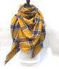 Bufanda de Cuadros Estilo Coreano Otoño e Invierno Nueva para Mujer, Bufanda de Cuadros Colorida, Bufanda para Usar Afuera, Chal para Aire Acondicionado, Artículo Más Vendido