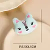 Boneca de Pelúcia Cabeça de Animal Desenho Animado Broche de Pelúcia Acessórios de Decoração Joia Pingente de Bolsa Acessórios para Joias DIY
