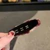 Pinza para el pelo de lana con gradiente dulce y suave estilo japonés y coreano, Pinza BB para mujer, Pasador de pinza lateral de temperamento elegante de alta gama, Accesorio para el pelo