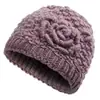 Sombrero de Otoño e Invierno para Personas Mayores Sombrero de Invierno para Niños Sombrero de Lana Cálido Forrado de Polar para Personas de Mediana Edad y Mayores Sombrero de Punto Engrosado Sombrero de Madre