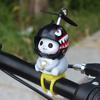 Lindos adornos de pato amarillo para coche, bicicleta, coche eléctrico, batería, motocicleta, decoraciones, accesorios colgantes