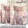 Mundo Floral Chica Hermosa A5 Álbum de Tarjetas de Hojas Sueltas Anime de Alta Calidad Chica Hermosa Cuaderno Cierre Magnético de Cuero Álbum de Colección