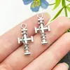 Explosiones transfronterizas 26 colgante de cruz diy ropa europea y americana collar pendientes colgante llavero en stock venta al por mayor