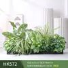 Paisagismo com Plantas Verdes Simulação Floreira Divisória de Piso Arte Floral de Chão Paisagem de Plantas Combinação de Floreira Flor Artificial em Vaso Bonsai Decoração