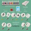 Traje de leque laqueado laque especial para leque redondo saco de material DIY pintura de grafite para jardim de infância brinquedos educativos feitos à mão para crianças