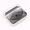 Fornecimento direto da fábrica 70mm/78mm caixa de cigarro de metal manual semi-automática ajustável conjunto para fumar cigarro Atacado