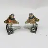 Accesorios de kart de motocicleta eléctrica de cuatro ruedas hechos a mano eje de garra de dirección delantera hebilla de bloqueo de brida junta de dirección tres agujeros
