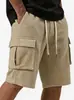Pantalones Cortos Casuales de Verano para Hombre de Comercio Exterior Transfronterizo, Nuevos Pantalones Cortos Deportivos Casuales Rectos de Corte Holgado en Ocho Colores