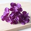 Flor Artificial DIY Pétalos de Hortensia Flor Horquilla Decoración de Flores Boda Hogar Tela de Seda Flor Falsa Artificial Accesorios de Fotografía