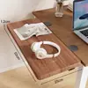 Placa de Extensão para Mesa de Escritório Mesa de Escritório Dobrável Alargada Alongada Placa de Extensão Sem Furos Suporte de Apoio de Mão Artefato de Expansão para Mesa de Escrita