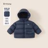 Bangxuan Roupas Infantis Roupas Quentes de Inverno à Prova de Vento Jaqueta de Penas Infantil Roupa Feminina com Três Proteções Jaqueta de Penas Infantil