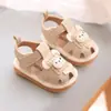 Sandalias de Nuevo Estilo para Bebés de 6 a 12 Meses, Punta Cerrada con Diseño de Dibujos Animados, Zapatos para Niños Pequeños para Niños y Niñas, Bebés y Niños Pequeños