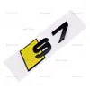 Aplicable a Audi S3 S4 S5 S6 S7 S8 logotipo deportivo serie S desplazamiento modificado etiqueta de galvanoplastia del logotipo trasero