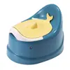 Assento de Treinamento para Vaso Sanitário Infantil com Rodas, Vaso Sanitário Portátil tipo Cadeira para Treinamento, Fácil de Limpar, Vaso Interno Removível para Crianças de 1 a 3 Anos, Banheiros Portáteis para Bebês com Tampa